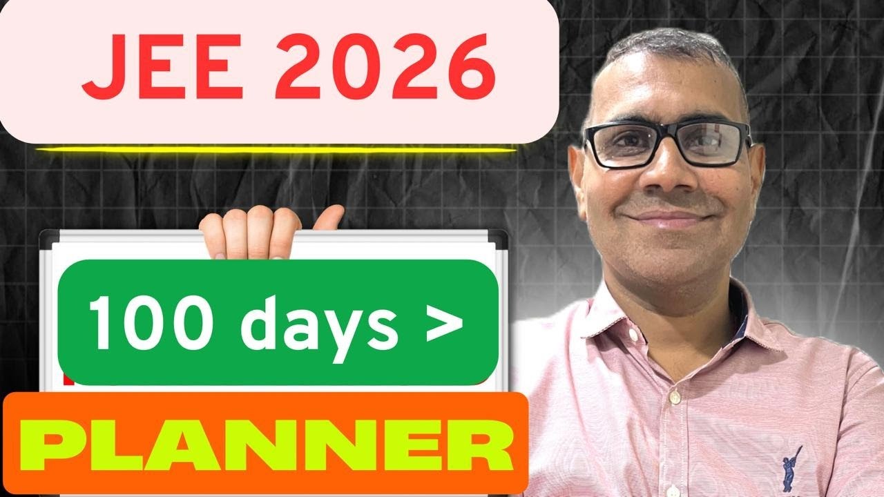 Is JEE Still Possible in 3 Months ⁉️JEE Mains 2026 : Score 220+ in 100 ...