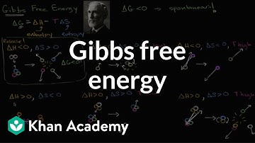 Gibbs free energy and spontaneous reactions | Biology | Khan Academy