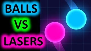 Balls VS Lasers: A Reflex Game! Game by Homa Games! screenshot 3