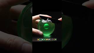 Minecraft Ender Pearl Soap ASMR 💎🧼 마인크래프트 엔더진주 비누 ASMR #minecraft, #asmr, #glass asmr, #cchaul #osmp