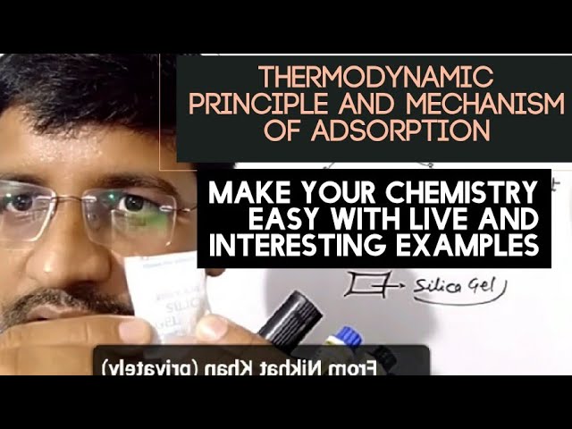 XII_Surface_Chemistry_Adsorption,Absorption,Sorption,Desorption,Thermodynamic Principle of Ads..