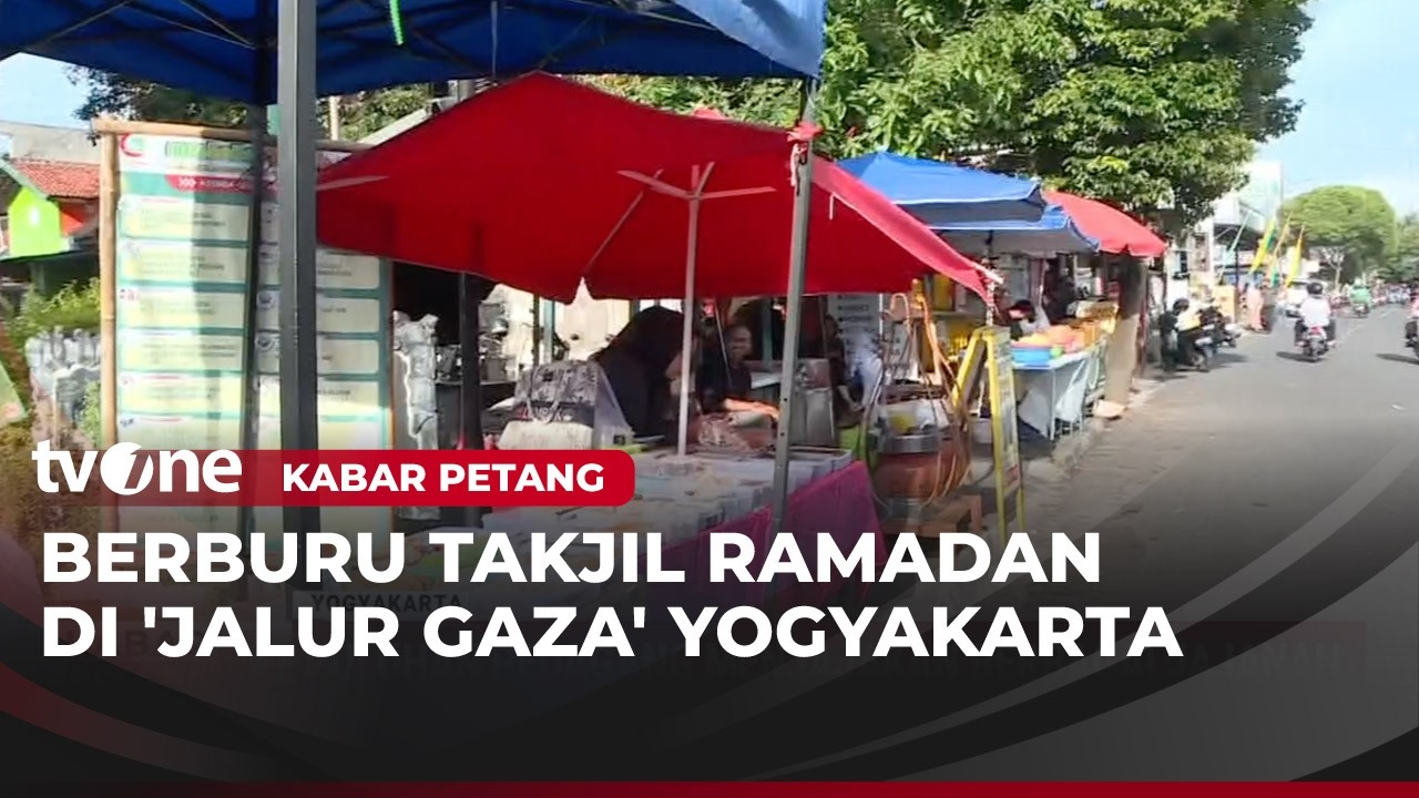 Berburu Takjil di Pasar Ramadan Yogyakarta | Kabar Petang