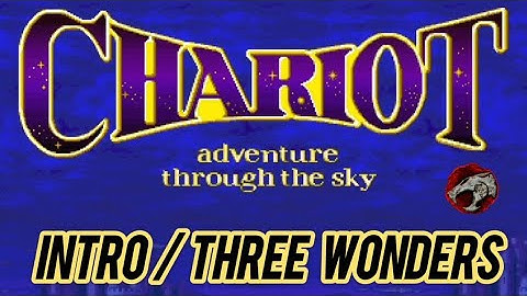 THREE WONDERS / Chariot INTRO - 1991