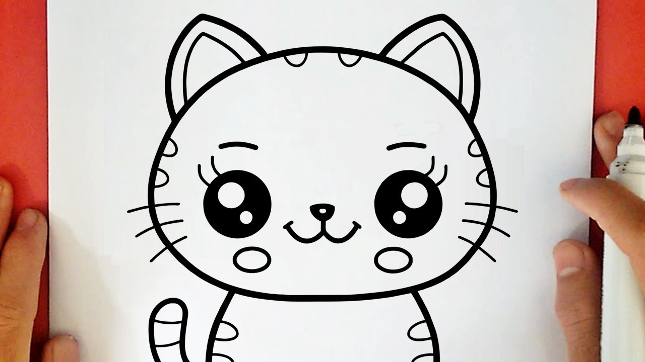 Come Disegnare Gatto Kawaii Passo Dopo Passo Disegni