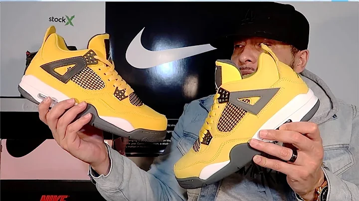 2021 AIR JORDAN 4 "LIGHTNING" VS. 2006 AIR JORDAN 4 LIGHTNING FIRST LOOK!!!