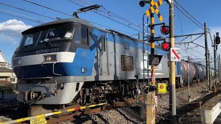 EF210-151号機牽引貨物 岡部〜本庄通過