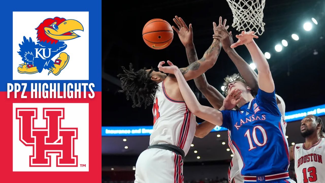 Kansas Jayhawks vs. Houston Cougars | 2024-25 Men's College Basketball ...