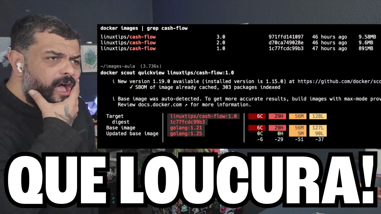 COMO TRANSFORMAR IMAGENS DOCKER EM IMAGENS COM ZERO VULNERABILIDADES E MENORES!
