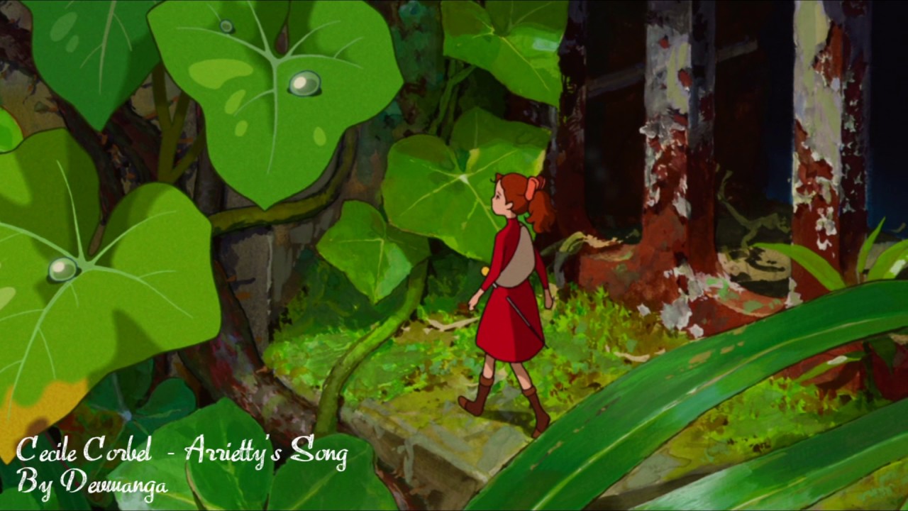 Arrietty S Song Cecile Corbel セシル コルベル Guitar Cover Youtube