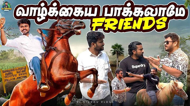 எதிரிக்கு கூட Rambo நிலமை வரக்கூடாது😕 | Vj Siddhu Vlogs