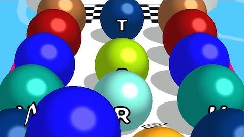 A-Z Run 🔵🔴🟢All Levels Gameplay Walkthrough Android, ios Game New Update -  93