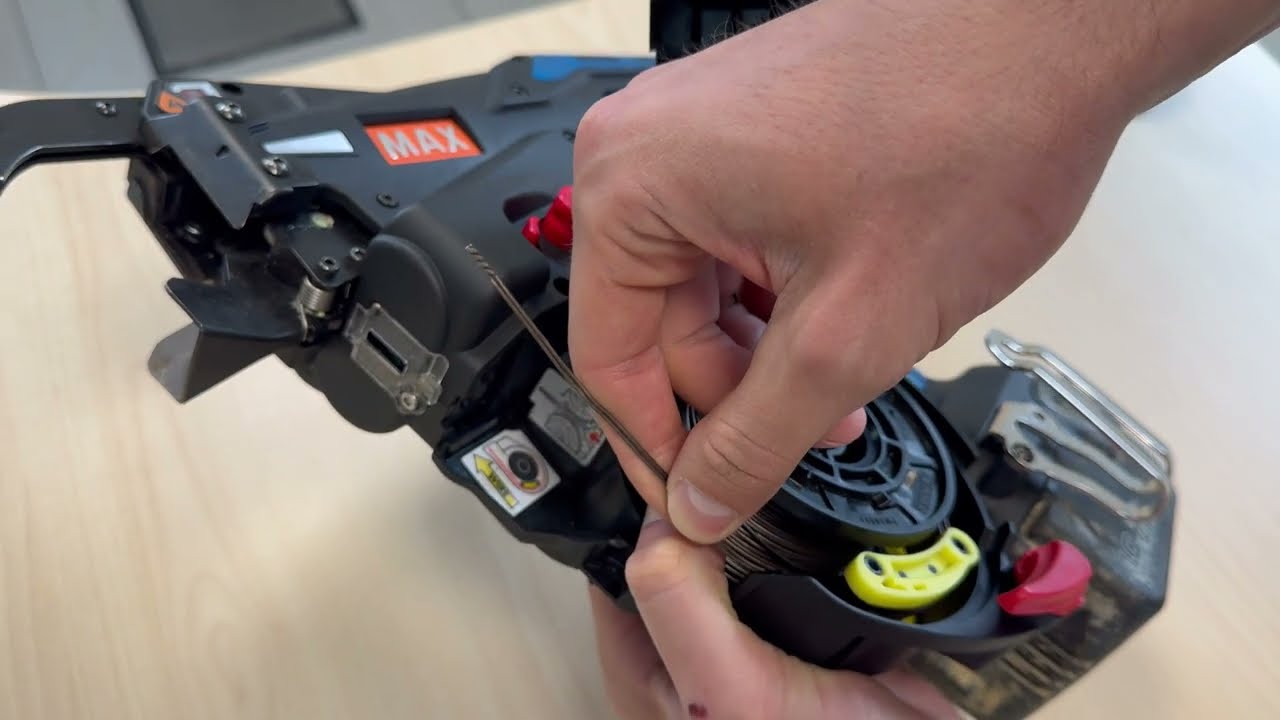 Cambio Bobina Legatrice MAX TwinTier RB443T