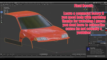 How To UV Map headlights/anything else in Blender 2.9