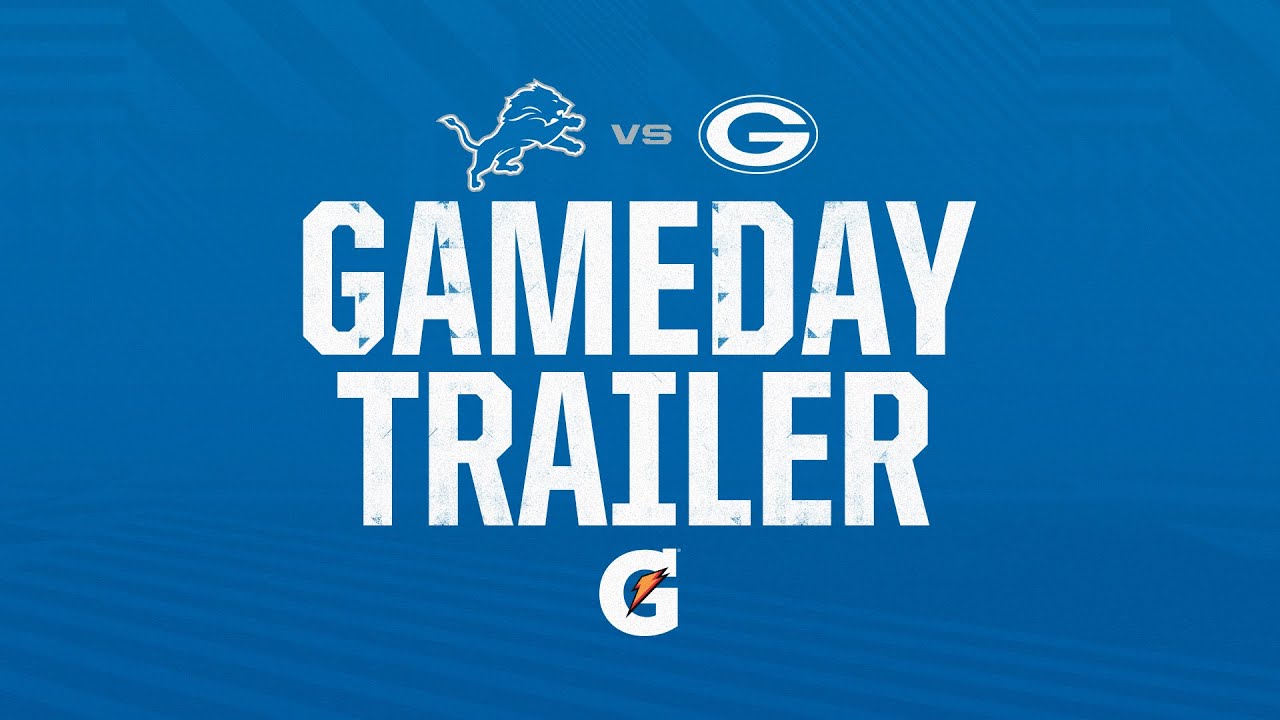 Detroit Lions vs. Green Bay Packers Game Trailer