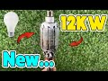 I Turn 12Kw  Electric Generator From Few Simple Things At Home