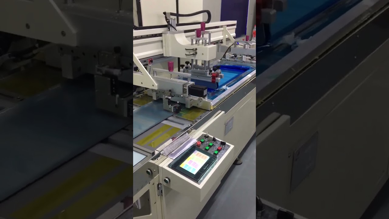 CCD Visual Alignment Silk Screen Printing Machine For Roll to Roll Flex LED Strip PCB Printing