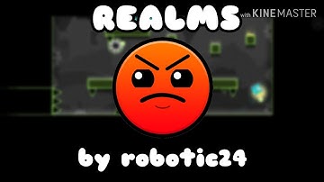 [mobile] "realms" 100% (harder) by robotic 24 | geometry dash [2.2]