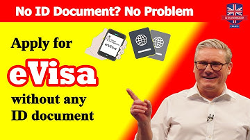 How to apply eVisa without any identity document.