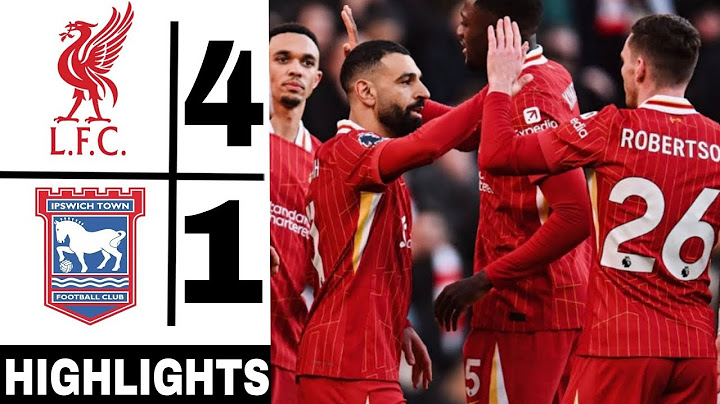 Liverpool 4:1 Ipswich Town