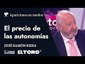 José Ramón Riera destapa «El precio de las autonomías» en el Gato al agua