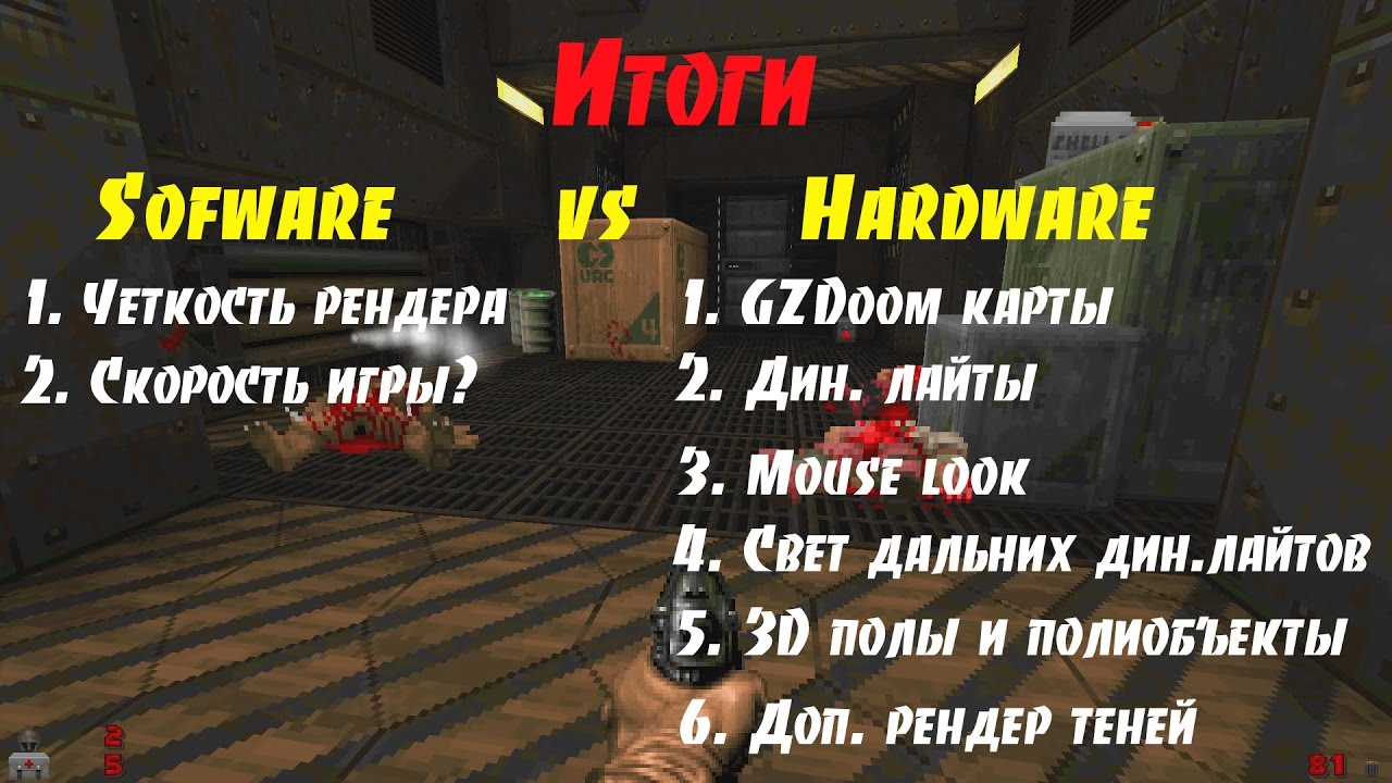 НАКОНЕЦ-ТО! Software рендер для Hardware