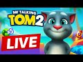 Live My talking Tom 2 gameplay #Sunsetgamer #Live #Mytalkingtom2 #games
