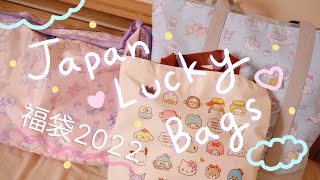 Japanese Lucky Bags 2022 | SANRIO JAPAN | Kawaii Fukubukuro 2022 | Rainbowholic