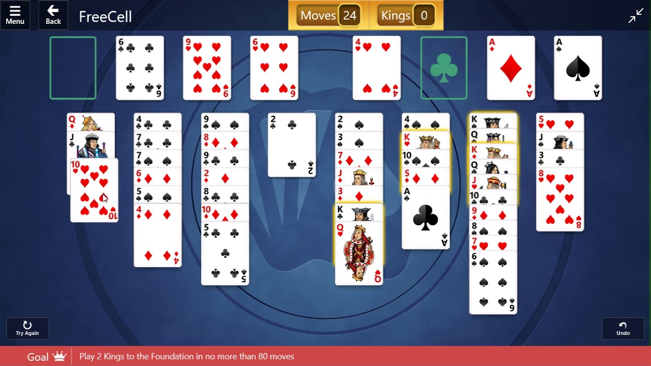 Game 30 Microsoft Solitaire Collection April 9 2018 Event Youtube