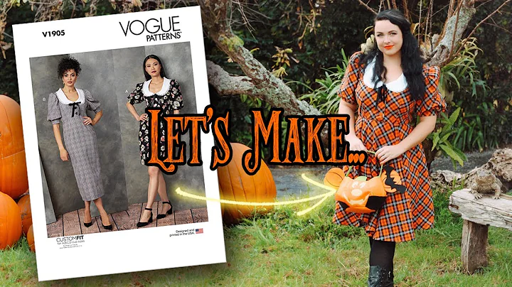 A Spooky Dress for the Spooky Season : Vogue V1905