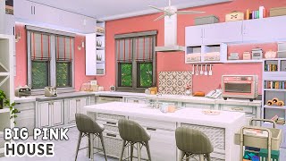 🧁 Big Pink House | NoCC | Interior | The Sims 4 | Stop Motion