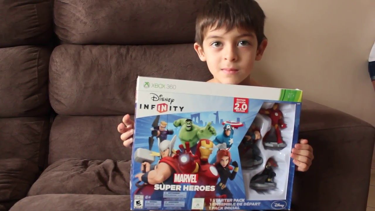 Unboxing do Disney Infinity 2.0 para Xbox 360 YouTube