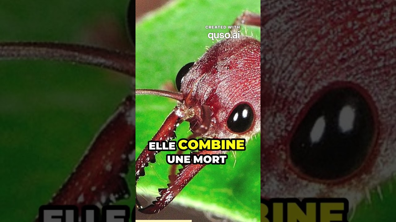 "La Fourmi Bulldog : L'insecte le plus dangereux d'Australie 🐜💀" 