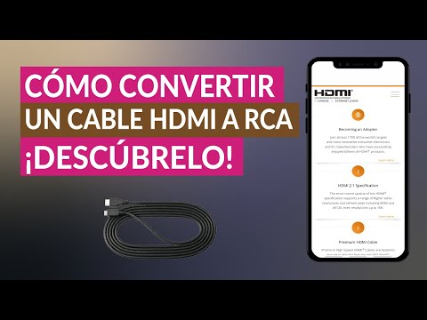 Cómo Convertir un Cable HDMI en Coaxial