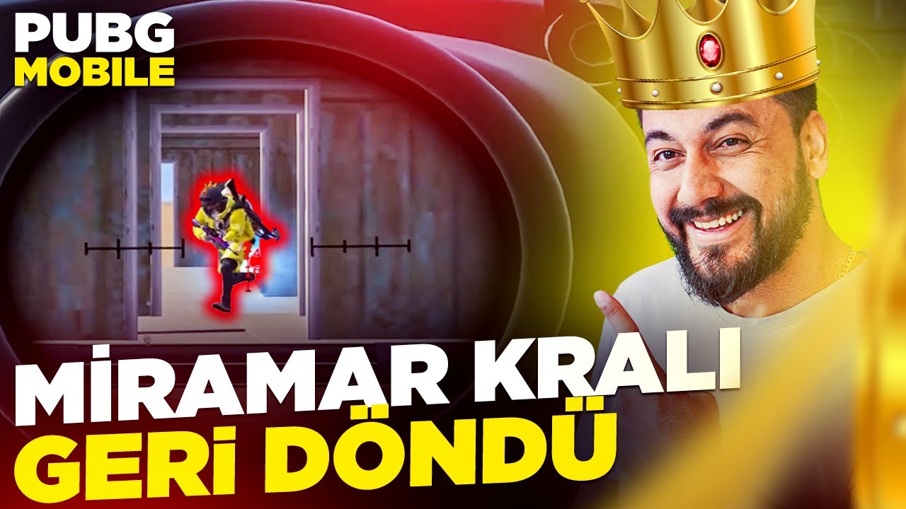 PECADO YIKILIYOR MİRAMAR KRALI GERİ DÖNDÜ 😱 / Pubg Mobile