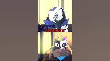 KingMultiverse!Sans vs Error404! #1v1 #1v1edit #alphatale #kingmultiverse #error404sans #error404