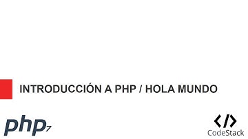 00 - Introducción a PHP 7 [Español]