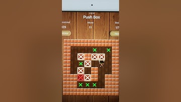 Sokoban Push box game professional level 29 solved