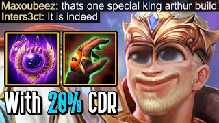 A Trip To EVERY Game Mode With Random Build King Arthur