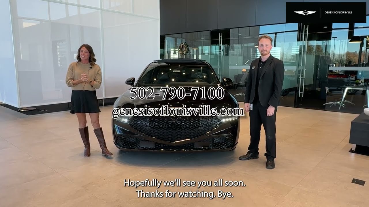 Pure Presence, Uncompromising Luxury – The 2026 Genesis G90 Prestige Black at Genesis of Louisville