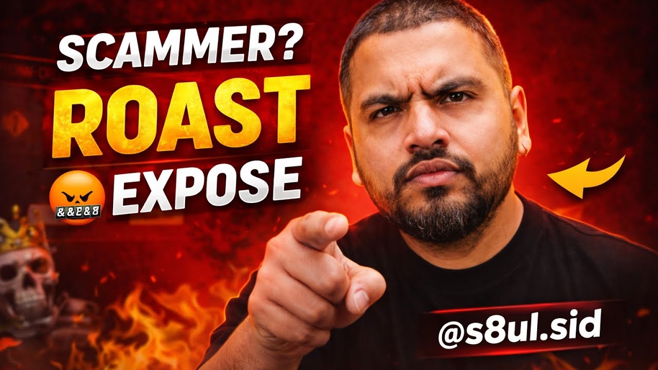 “FF Community Ko Mislead Kar Raha Hai Ye Creator? 😡 | S8UL SID EXPOSED”