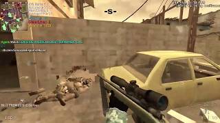 New Cod4 snd prmod sniping at Backlot || the mind hacker -s- || Wall bang kills.