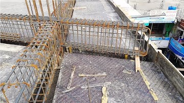 Cantilever beam reinforcement construction in steel structure