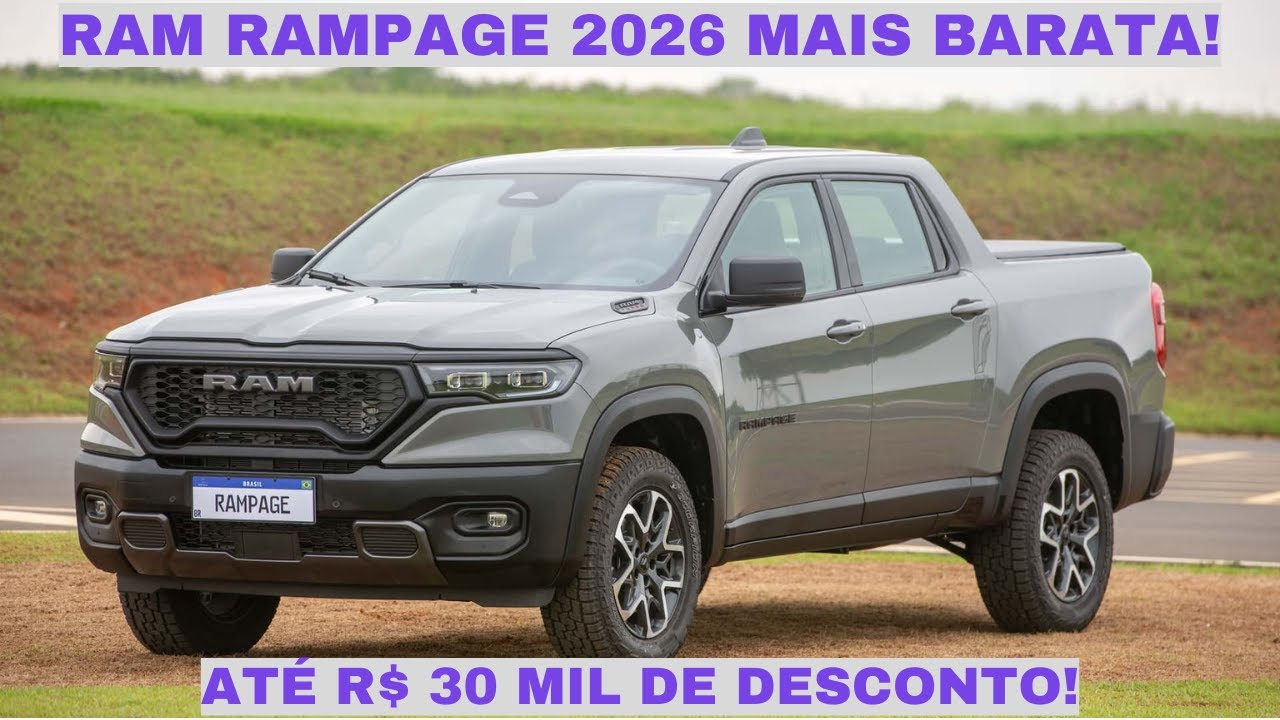 RAM Rampage 2026 mais BARATA! Veja preços, versões e novidades da ...