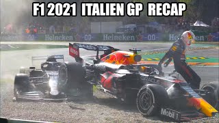 Hamilton & Verstappen crashen erneut | F1 2021 Italien GP Recap