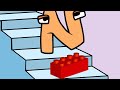 Alphabet lore steps on a lego dies  funny animation meme in flipaclip