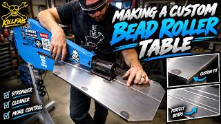 Making A Custom Bead Roller Table