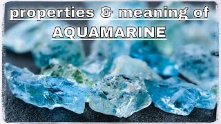 Aquamarine Meaning Benefits and Spiritual Properties
