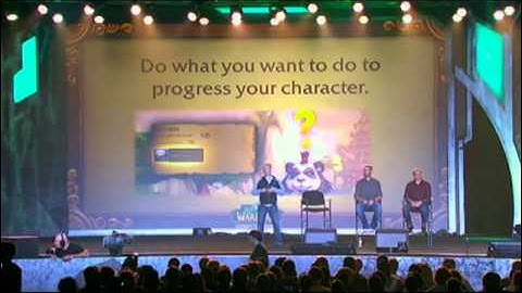 BlizzCon 2011 Mists of Pandaria Intro Panel Part 1