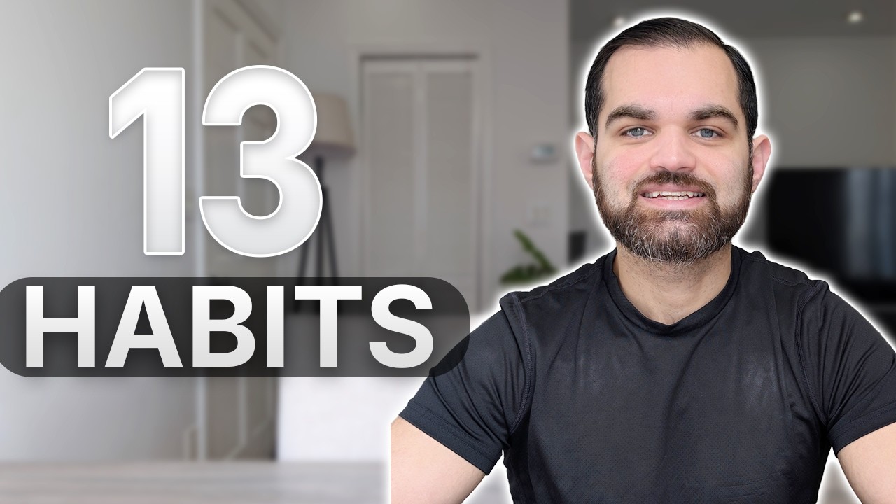 13 Habits/Things That actually changed my life in 2025