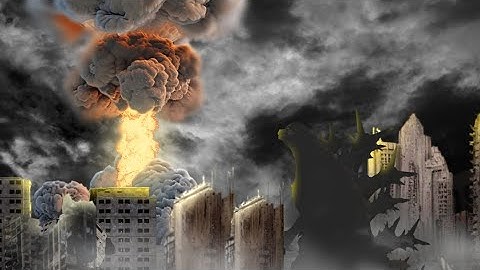 Godzilla Minus-One Heat Ray test (Re-Animated)